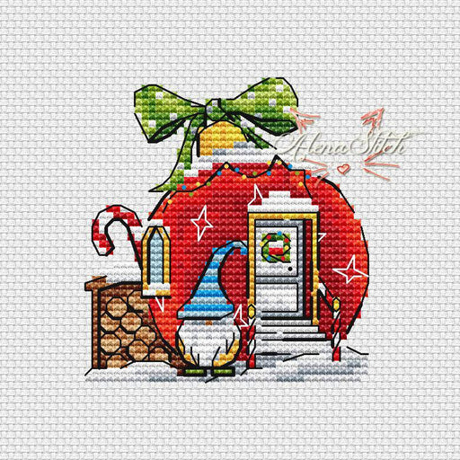 Christmas ball - PDF Cross Stitch Pattern - Wizardi