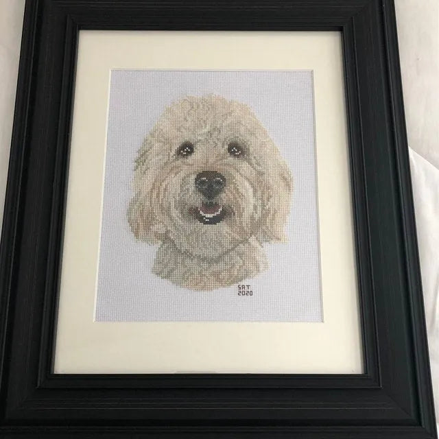 Golden Doodle - PDF Cross Stitch Pattern