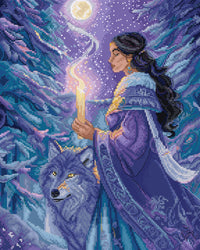 Arctic Enchantress L9973 Counted Cross Stitch Kit