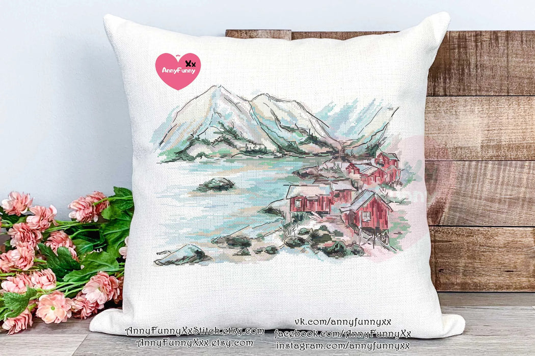 Journey Through Scandinavia - PDF Cross Stitch Pattern