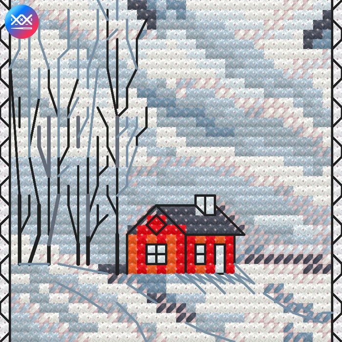 Winter Glow - PDF Cross Stitch Pattern