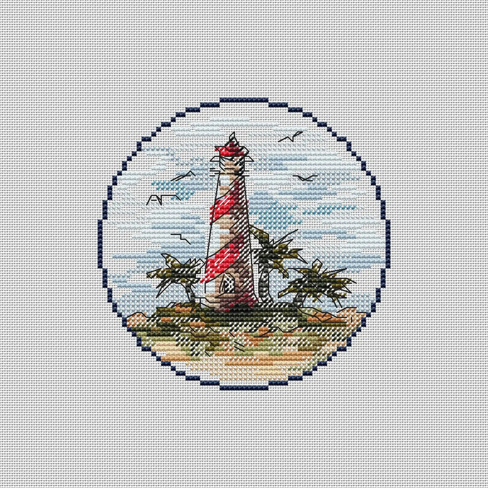 Mini Lighthouse. 3 - PDF Cross Stitch Pattern