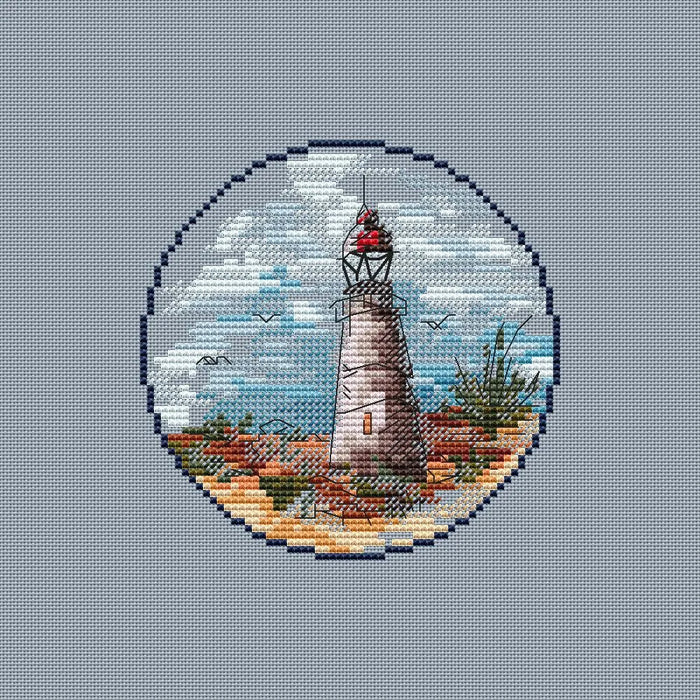 Mini Lighthouse. 4 - PDF Cross Stitch Pattern