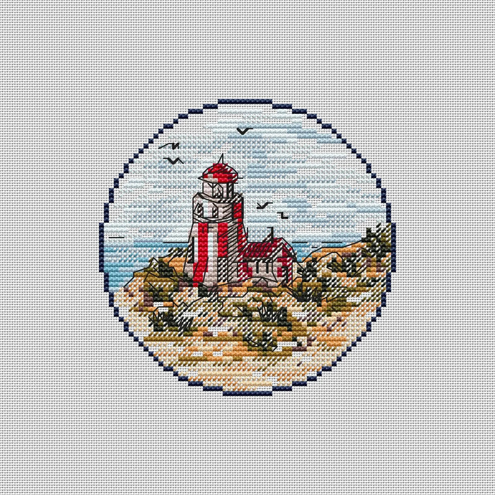 Mini Lighthouse. 6 - PDF Cross Stitch Pattern