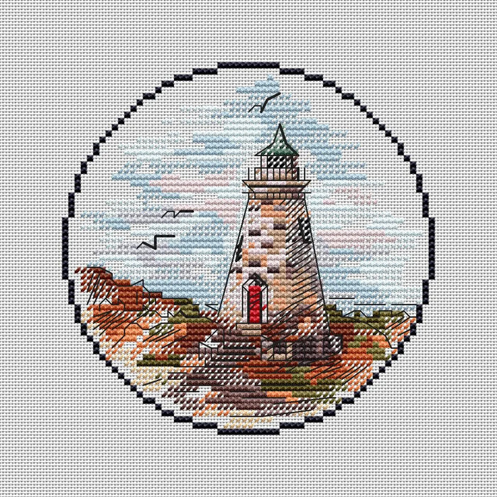 Mini Lighthouse. 7 - PDF Cross Stitch Pattern