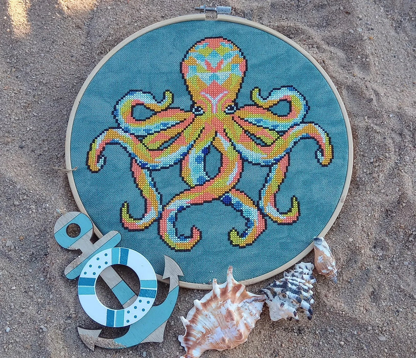 Octopus - PDF Cross Stitch Pattern