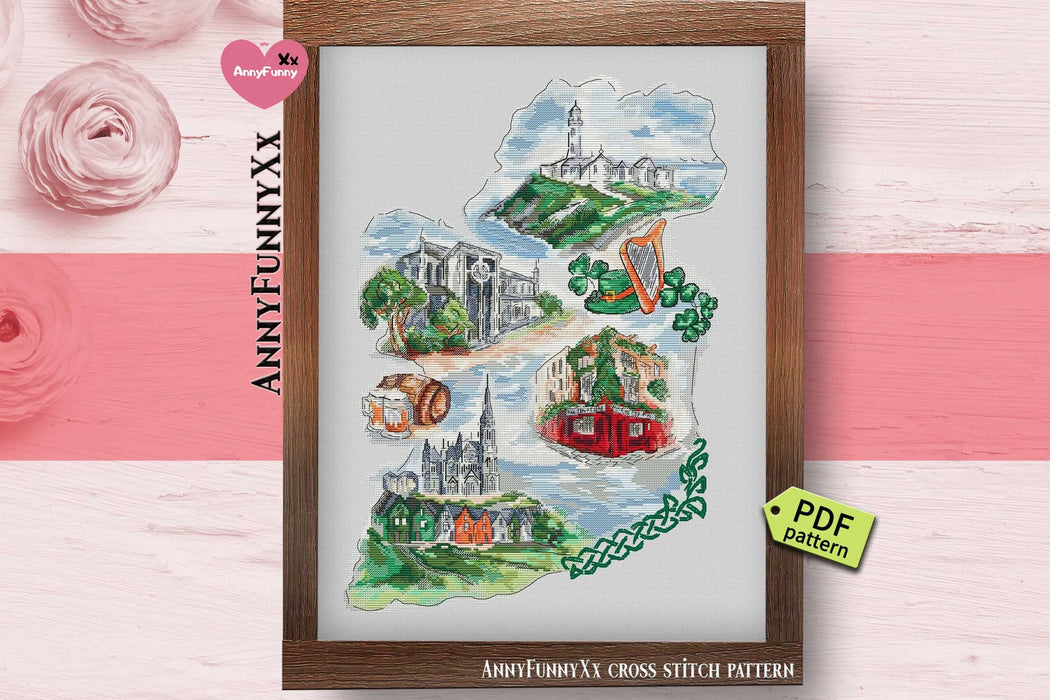 Journey into Reality - PDF Cross Stitch Pattern