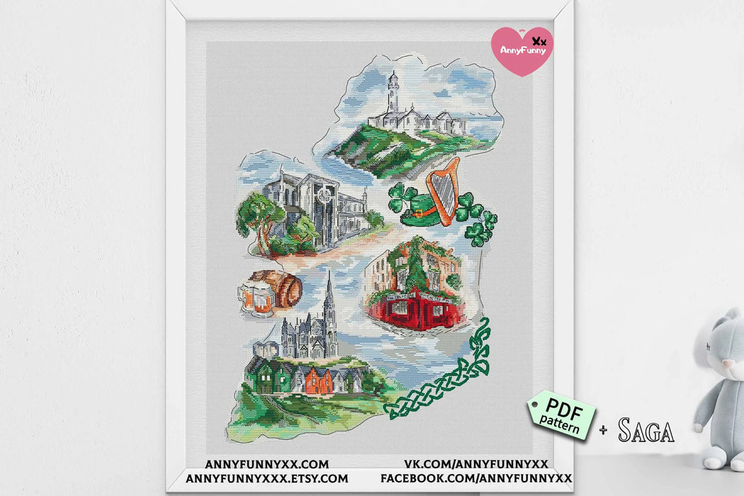 Journey into Reality - PDF Cross Stitch Pattern