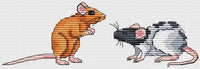 Rats - PDF Cross Stitch Pattern