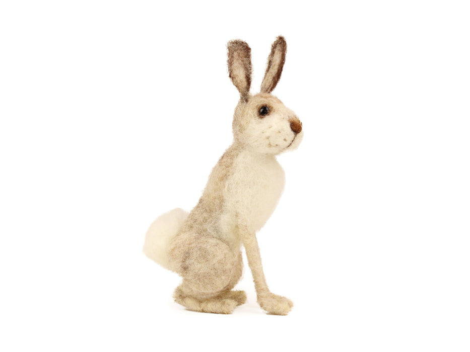 Felting Kit - Mountain Hare Needle Felt Kit