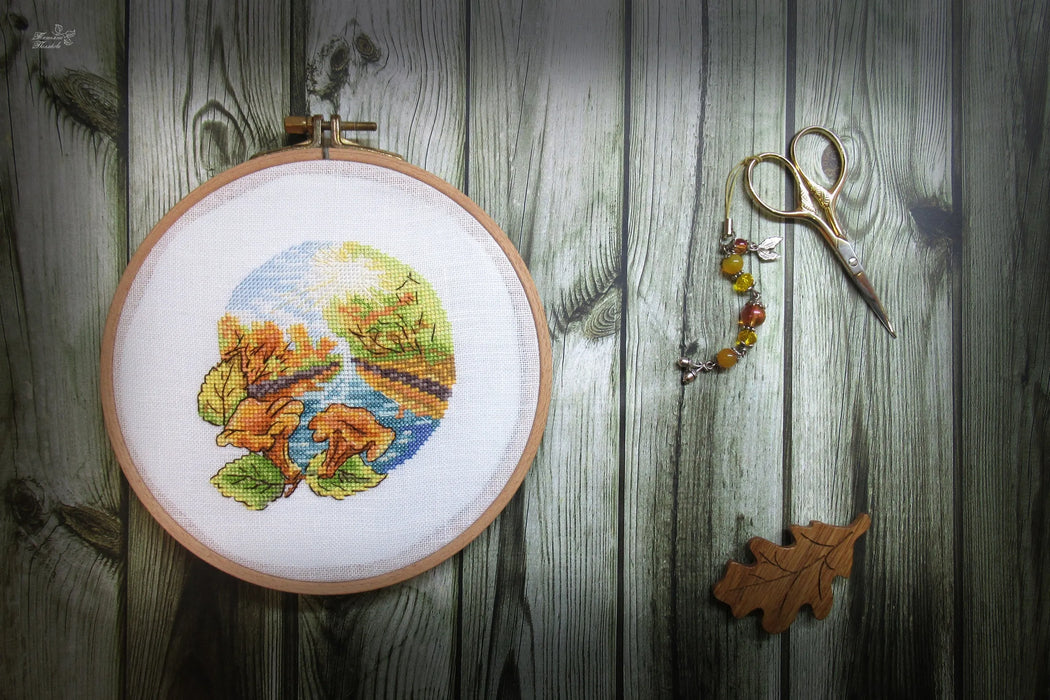 Chanterelles - PDF Cross Stitch Pattern