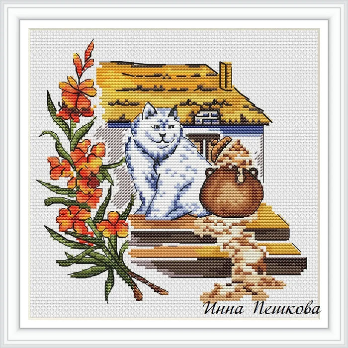 Cat - PDF Cross Stitch Pattern