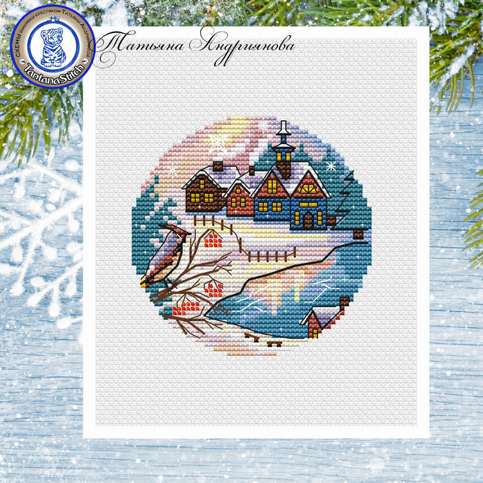 Crystal Silence - PDF Cross Stitch Pattern