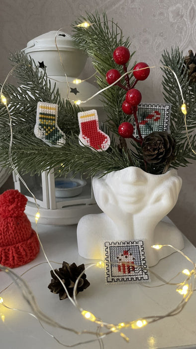 Christmas Socks - Free PDF Cross Stitch Pattern