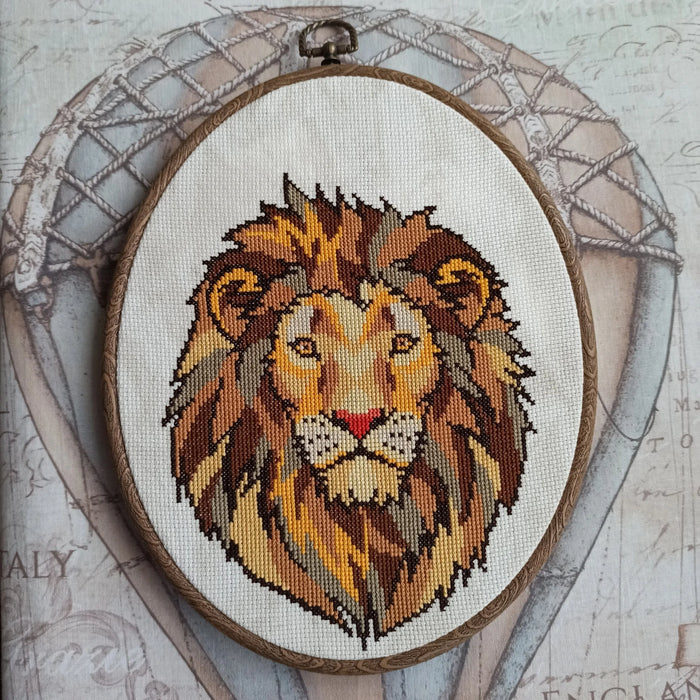 Lion - PDF Cross Stitch Pattern