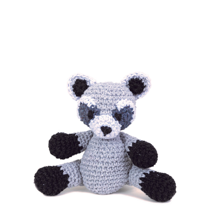 DIY Crochet Kit Raccoon Ricky - Gris PAK127