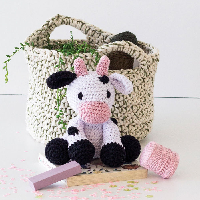 DIY Crochet Kit Cow Kirby - Lotus PAK128