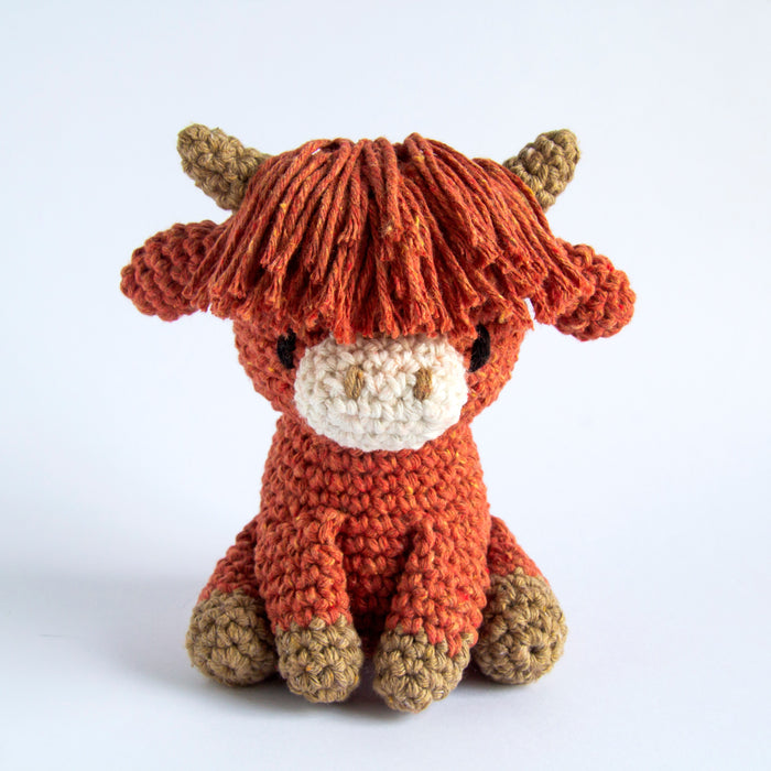 DIY Crochet Kit Highland Cow Aidan  PAK352