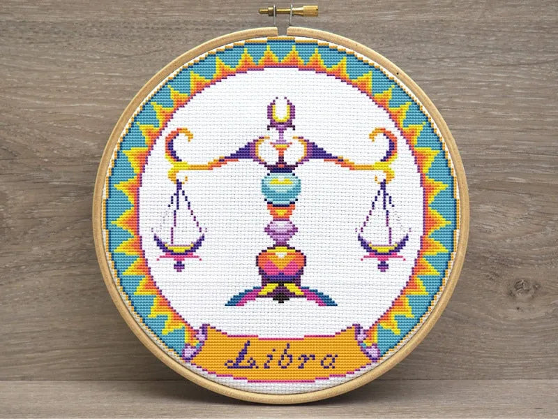 Libra - PDF Cross Stitch Pattern