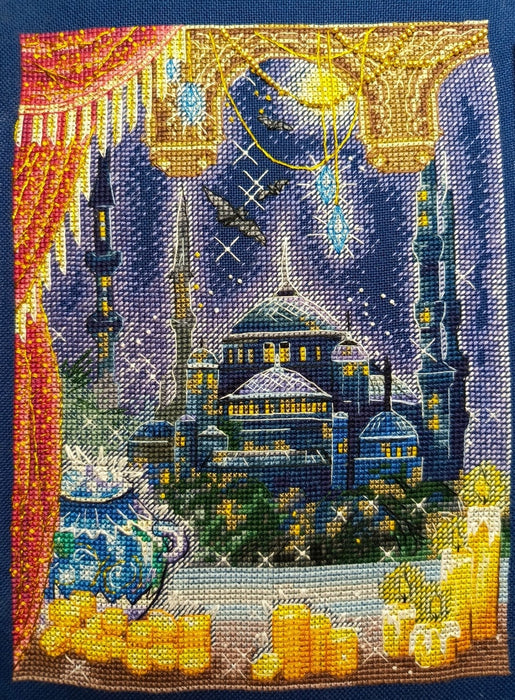 An Oriental fairy tale - PDF Cross Stitch Pattern