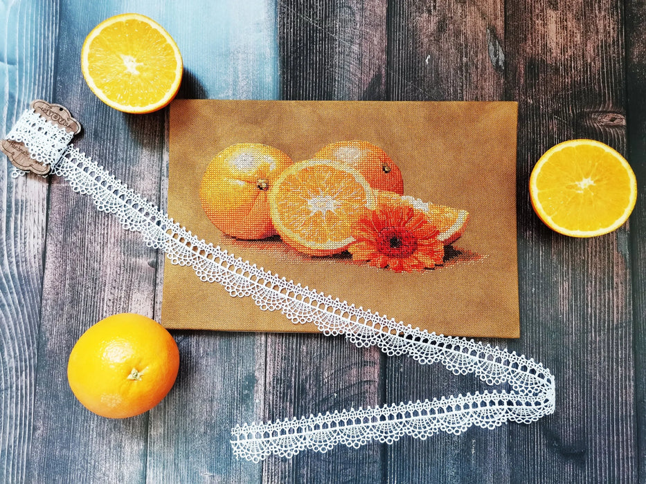 Orange mood - PDF Cross Stitch Pattern