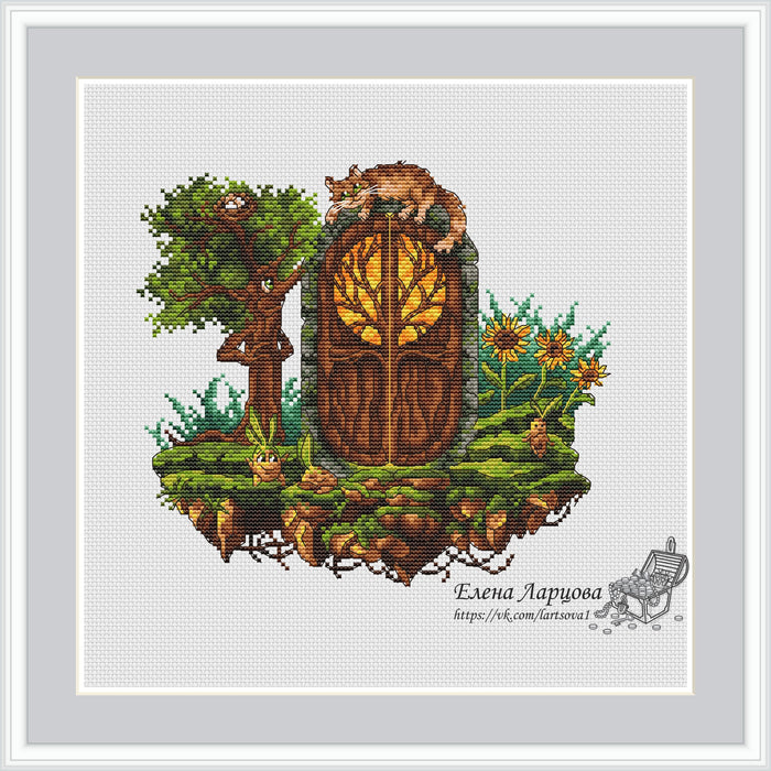 Portal. Summer - PDF Cross Stitch Pattern