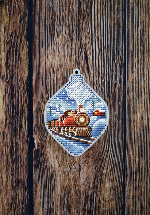 Christmas Train - PDF Cross Stitch Pattern