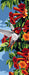 Needlepoint canvas for halfstitch without yarn Hummingbird SE950.158 Seg De Paris Printed Tapestry Canvas