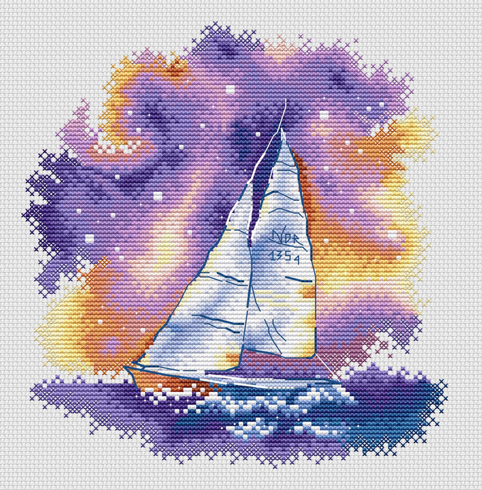 Sail - PDF Cross Stitch Pattern