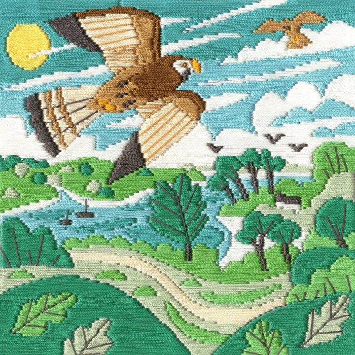 Kestrels SSMJ4 Counted Cross Stitch Kit