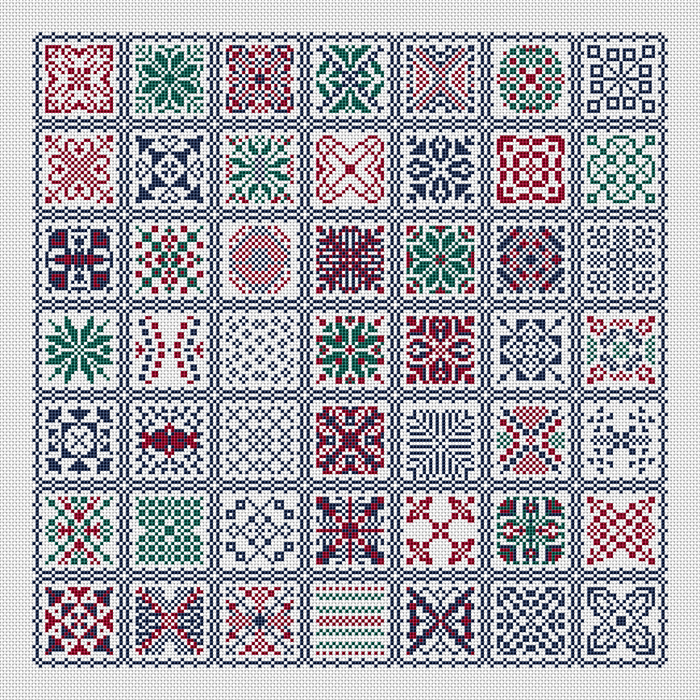 Sampler. Patterns - PDF Cross Stitch Pattern
