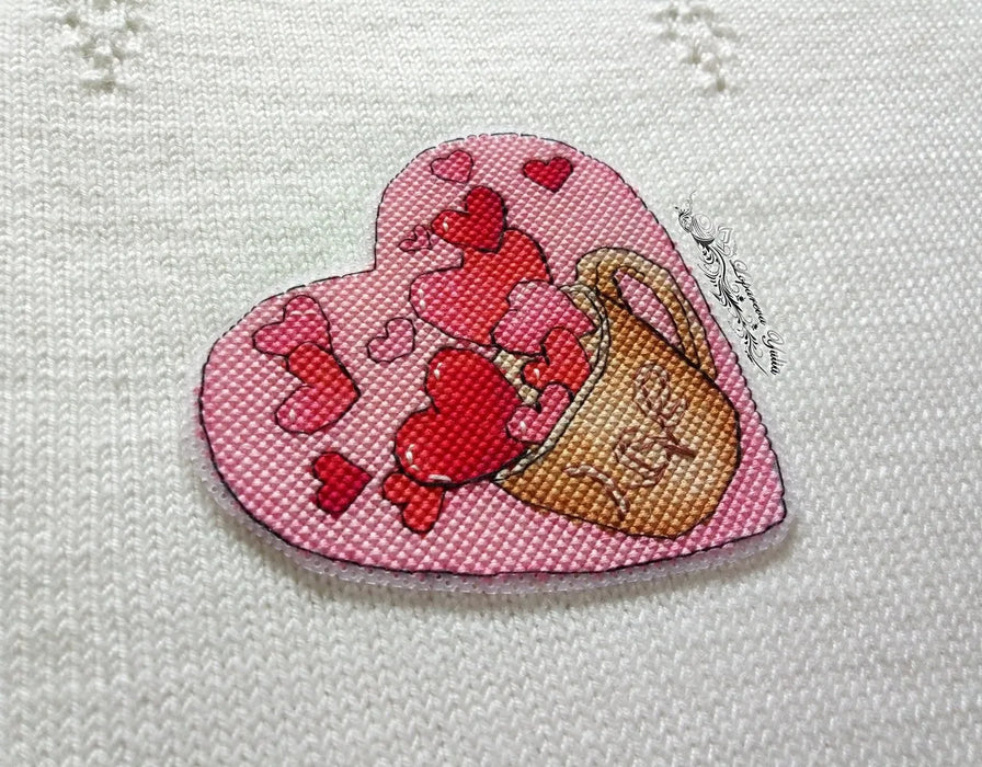 I give you my heart - PDF Cross Stitch Pattern