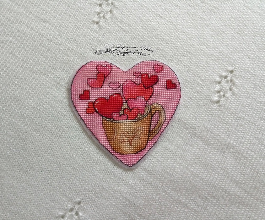 I give you my heart - PDF Cross Stitch Pattern