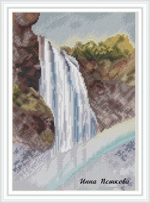 Saturated with Rays - PDF Cross Stitch Pattern