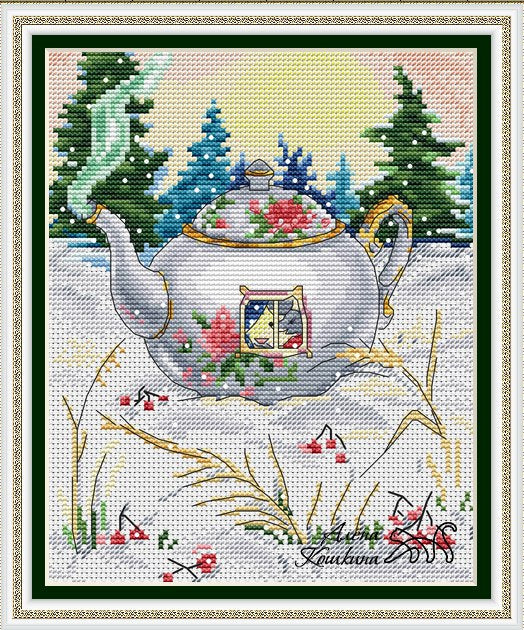 Fairy house - PDF Cross Stitch Pattern