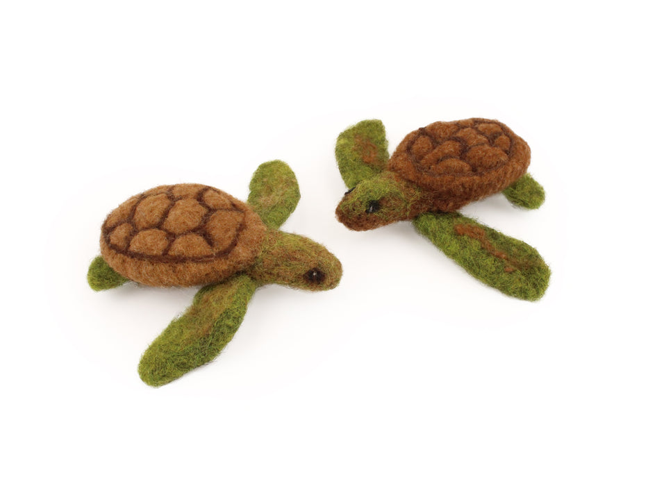 Felting Kit - Turtle Needle Felt Kit