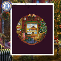 Circle. A Cozy Corner - PDF Cross Stitch Pattern