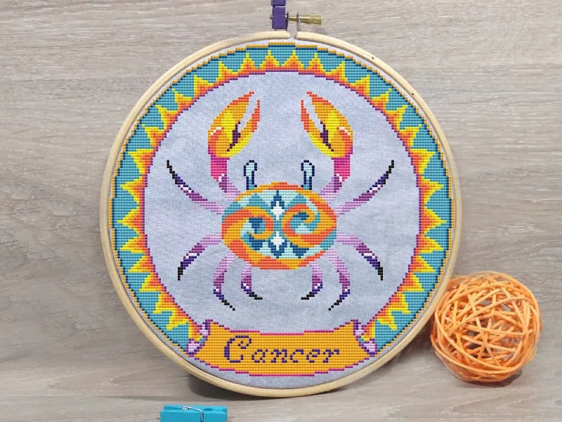 Cancer - PDF Cross Stitch Pattern