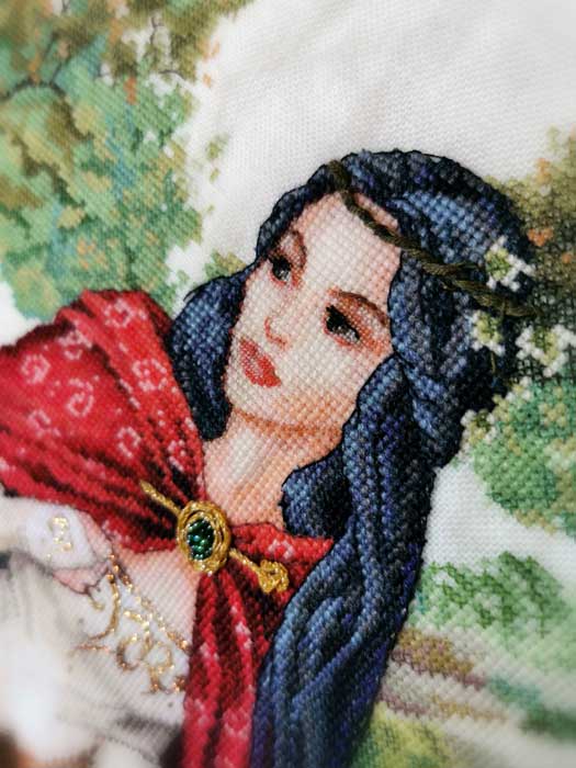 Viviane, Lady of the Lake 176-Z009 MK Counted Cross Stitch Kit