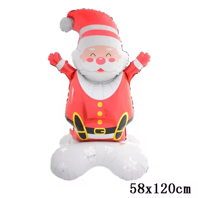 Santa Christmas Standing Foil Balloon Decoration F07M1-59