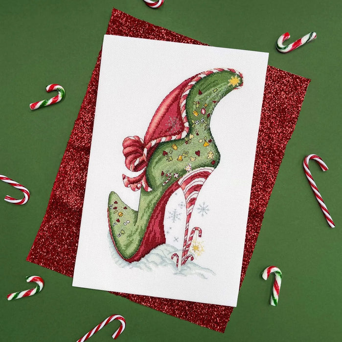 Candy Canes XSK21 Counted Cross Stitch Kit