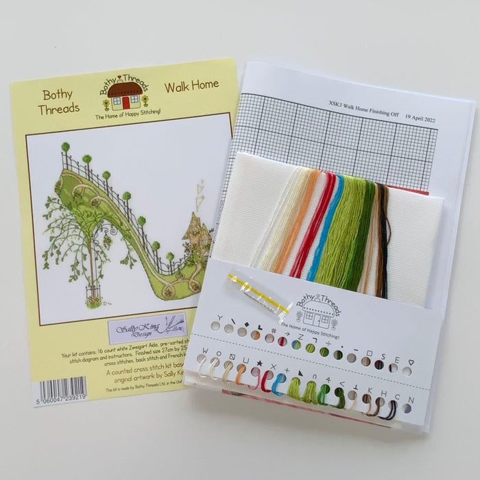 Walk Home XSK3 Counted Cross Stitch Kit - Wizardi