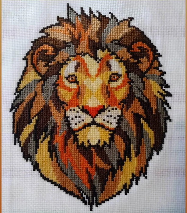 Lion - PDF Cross Stitch Pattern