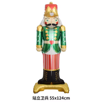 Christmas Nutcracker Standing Foil Balloon Decoration F07M1-53