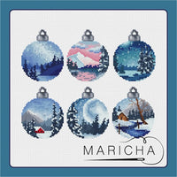 Landscapes set - PDF Cross Stitch Pattern