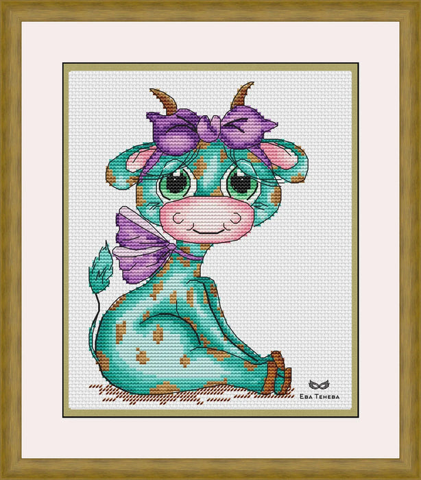 Glamorous Lily - PDF Cross Stitch Pattern