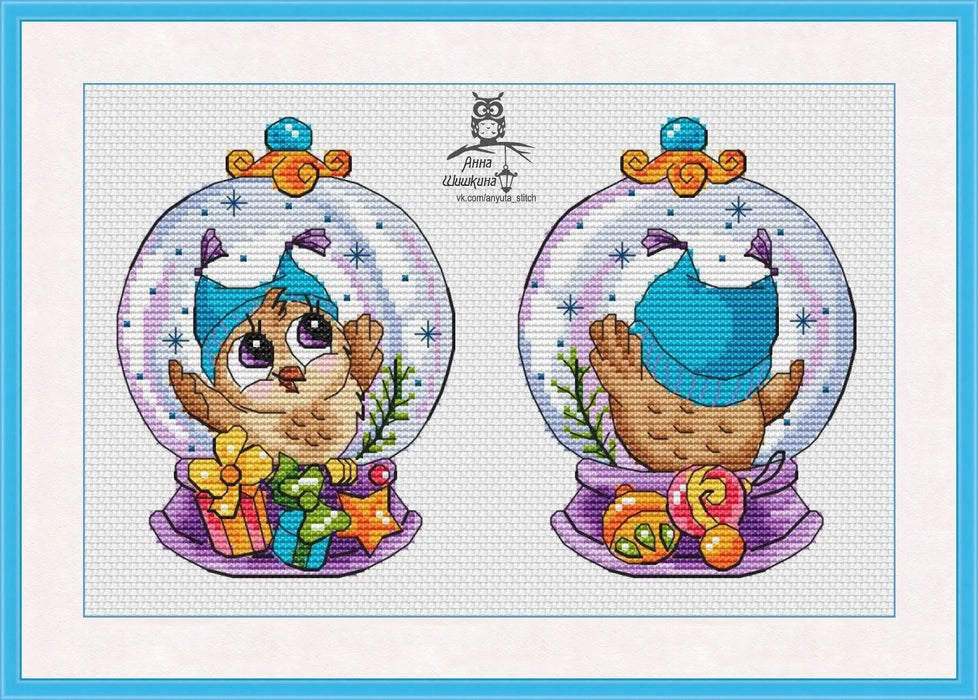 I am a snowball - PDF Cross Stitch Pattern