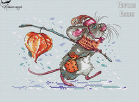 The White flies - PDF Cross Stitch Pattern