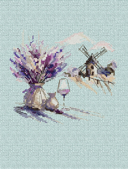 Lavender - PDF Cross Stitch Pattern