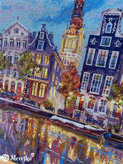 Amsterdam K-232 Counted Cross-Stitch Kit - Wizardi